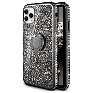 TopQ iPhone 11 silicone Diamond black 49346 - Phone Cover