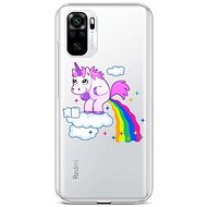 TopQ Xiaomi Redmi Note 10 silicone Rainbow Disaster 59052 - Phone Cover