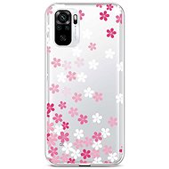TopQ Xiaomi Redmi Note 10 silicone Pink Blossom 59040 - Phone Cover