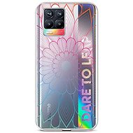 TopQ Realme 8 silicone Rainbow Mandala 58758 - Phone Cover