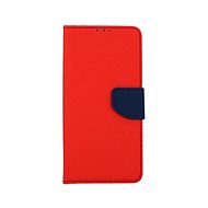 TopQ Samsung A12 booklet red 56216 - Phone Case