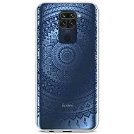 TopQ Xiaomi Redmi Note 9 silicone Navy Mandala 52428 - Phone Cover