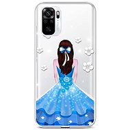 TopQ Xiaomi Redmi Note 10 silicone Blue Princess 59032 - Phone Cover