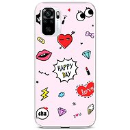 TopQ Xiaomi Redmi Note 10 silicone Happy Day 59005 - Phone Cover