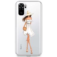TopQ Xiaomi Redmi Note 10 silicone Lady 5 59048 - Phone Cover