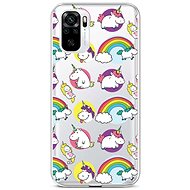 TopQ Xiaomi Redmi Note 10 silicone Chunky Unicorns 59011 - Phone Cover