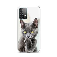 TopQ Samsung A52 silicone Kitten 58653 - Phone Cover
