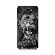 TopQ Xiaomi Redmi Note 9 silicone Black and white lion 59177 - Phone Cover