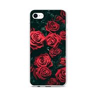 TopQ iPhone SE 2020 silicone Red Rosettes 58687 - Phone Cover