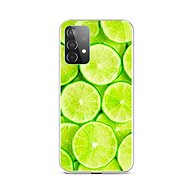 TopQ Samsung A52 silicone Lime 58682 - Phone Cover