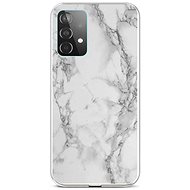 TopQ STYLE Samsung A52 silicone Marble white 58587 - Phone Cover