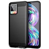 TopQ Realme 8 Pro silicone black 58771 - Phone Cover