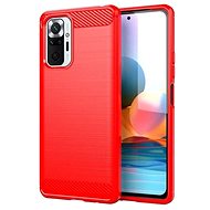 TopQ Xiaomi Redmi Note 10 Pro silicone red 58898 - Phone Cover