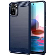TopQ Xiaomi Redmi Note 10 silicone blue 58896 - Phone Cover