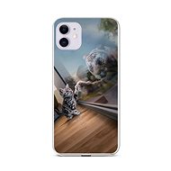 TopQ iPhone 11 Silicone Tiger Reflection 58803 - Phone Cover