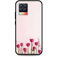 TopQ Realme 8 silicone Roses 58602 - Phone Cover