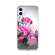TopQ iPhone 11 silicone Blooming roses 58936 - Phone Cover