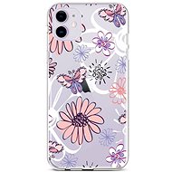 TopQ iPhone 11 silicone Flowers 44215 - Phone Cover