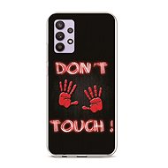 TopQ Samsung A32 silicone Don't Touch Red 59395 - Phone Cover