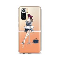 TopQ Xiaomi Redmi Note 10 Pro silicone Lady 6 59529 - Phone Cover