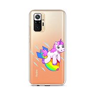 TopQ Xiaomi Redmi Note 10 Pro silicone Flying Unicorn 59524 - Phone Cover