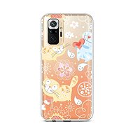 TopQ Xiaomi Redmi Note 10 Pro silicone Happy Cats 59507 - Phone Cover