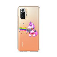TopQ Xiaomi Redmi Note 10 Pro silicone Rainbow Gun 59501 - Phone Cover