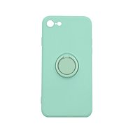 TopQ RING iPhone SE 2020 silicone green 59470 - Phone Cover
