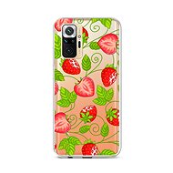 TopQ Xiaomi Redmi Note 10 Pro silicone Strawberries 59393 - Phone Cover