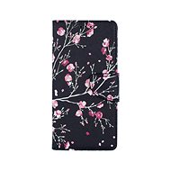 TopQ Xiaomi Redmi Note 9 booklet Night flowers 54535 - Phone Case