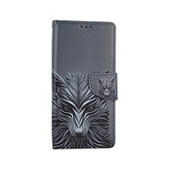TopQ Xiaomi Redmi Note 9 booklet Wolf 50610 - Phone Cover