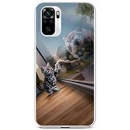 TopQ Xiaomi Redmi Note 10 Silicone Tiger Reflection 59598 - Phone Cover