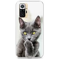 TopQ Xiaomi Redmi Note 10 Pro Silicone Kitten 59647 - Phone Cover