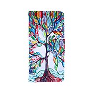 TopQ Samsung A41 booklet Color tree 49873 - Phone Cover