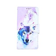 TopQ Xiaomi Redmi Note 9 booklet Polar wolf 54552 - Phone Case