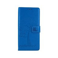 TopQ Xiaomi Redmi Note 9 Book Blue Owl Tree 50731 - Phone Cover