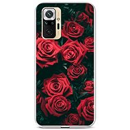 TopQ Xiaomi Redmi Note 10 Pro silicone Red rosettes 59679 - Phone Cover