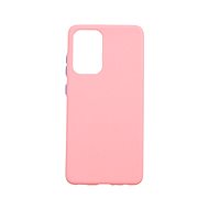 TopQ Solid Samsung A52 silicone pink 59593 - Phone Cover