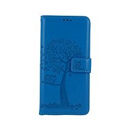 TopQ Xiaomi Redmi Note 10 Book Blue Tree Owls 59780 - Phone Case