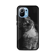 TopQ Xiaomi Mi 11 Lite silicone Cute Cat 60199 - Phone Cover