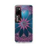 TopQ Xiaomi Poco M3 Pro silicone Pink Mandala 59957 - Phone Cover
