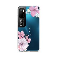 TopQ Xiaomi Poco M3 Pro silicone Violet Blossom 59956 - Phone Cover