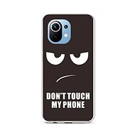 TopQ Xiaomi Mi 11 Lite silicone Don´t Touch 59908 - Phone Cover