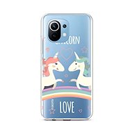 TopQ Xiaomi Mi 11 Lite silicone Unicorn Love 59897 - Phone Cover