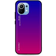 TopQ LUXURY Xiaomi Mi 11 Lite solid rainbow purple 60224 - Phone Cover