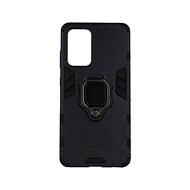 TopQ Samsung A52 durable black with ring 60319 - Phone Cover