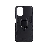 TopQ Xiaomi Redmi Note 10 durable black with ring 60329 - Phone Cover