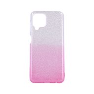 TopQ Samsung A22 glitter silver-pink 60426 - Phone Cover