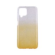 TopQ Samsung A22 glitter silver-orange 60424 - Phone Cover