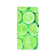 TopQ Xiaomi Redmi Note 9 booklet Lime 60114 - Phone Case